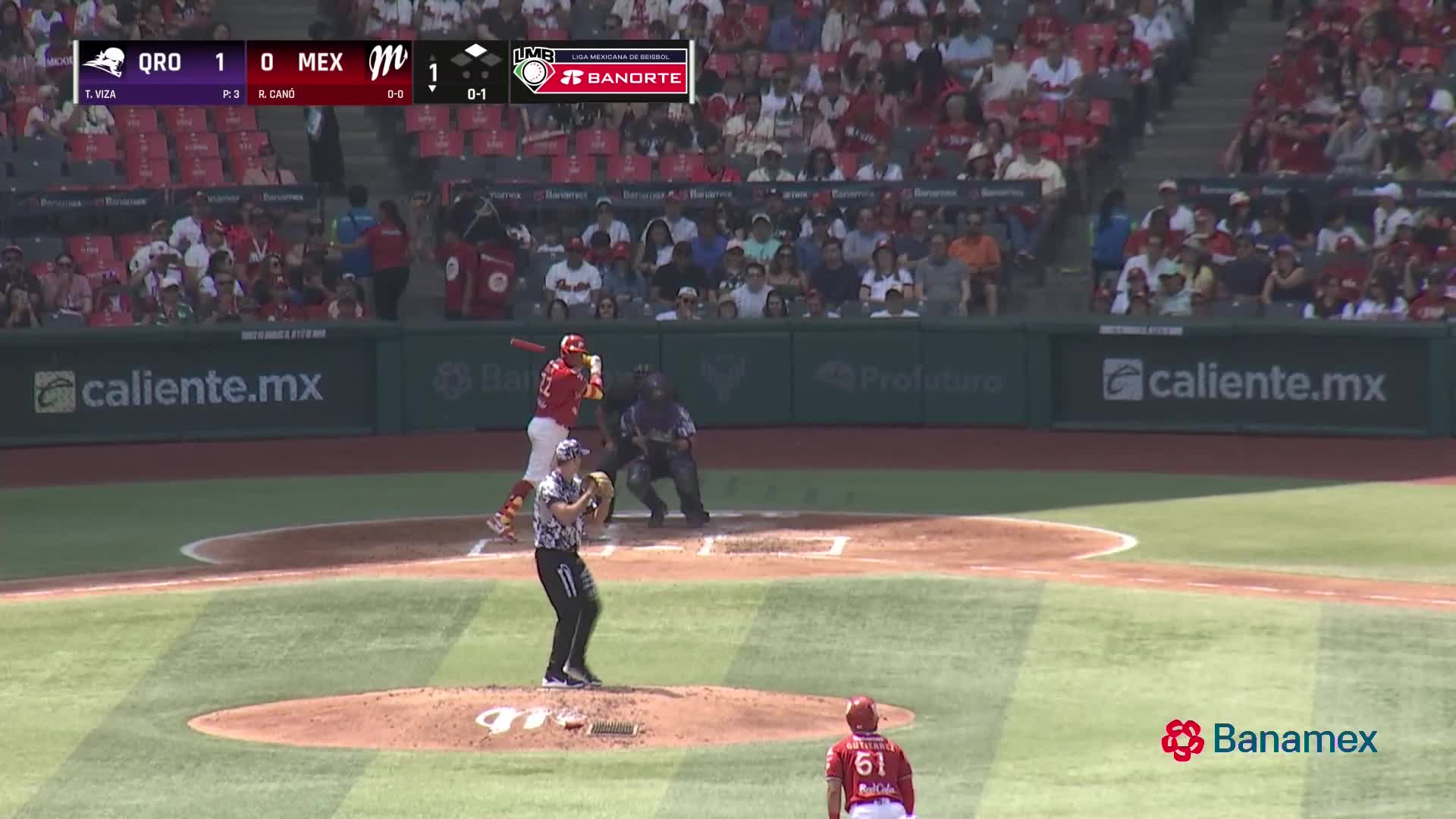 HR Canó Vs Conspiradores Juego 3